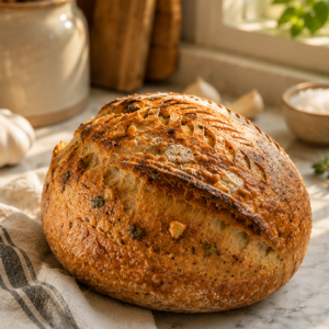 Garlic Herb Sourdough