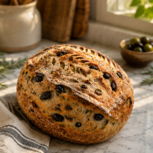 Olive Rosemary Sourdough